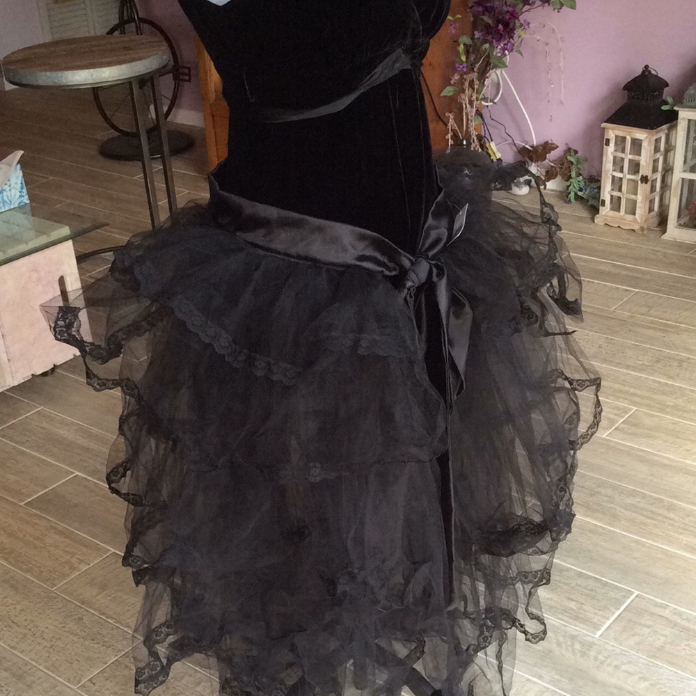 FINAL👼🏻2 tulle skirts,bustle style